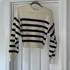 Zara cropped sweater